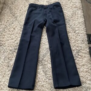 Wrangler Mens 34x30‎ Navy Dress Pants